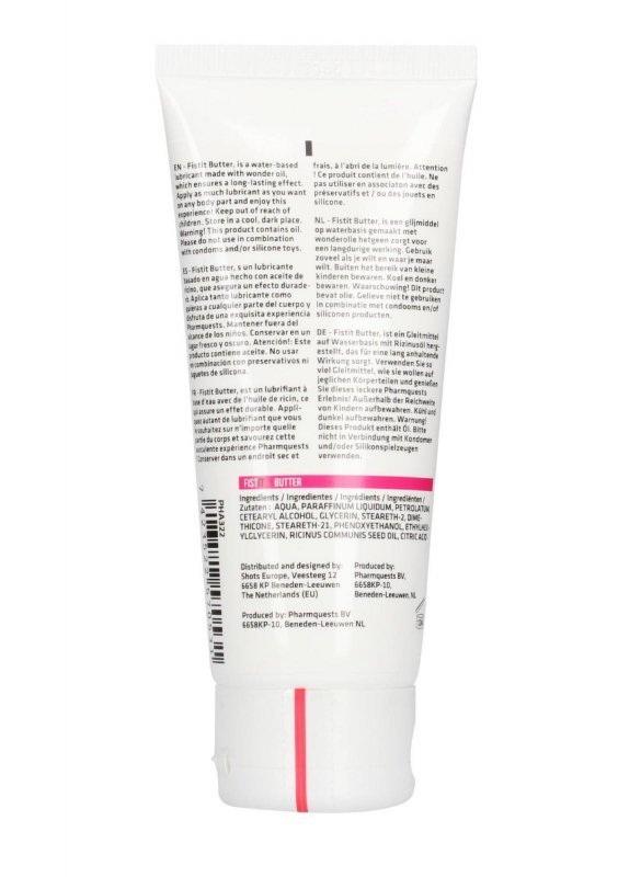 Kremowy lubrykant wodny żel do fistingu 100 ml