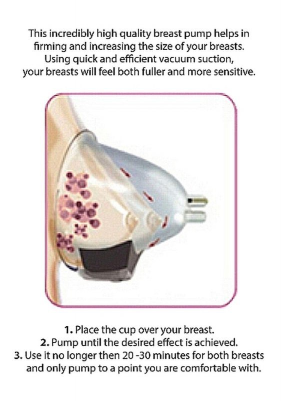 Breast pump set medium - rose gold