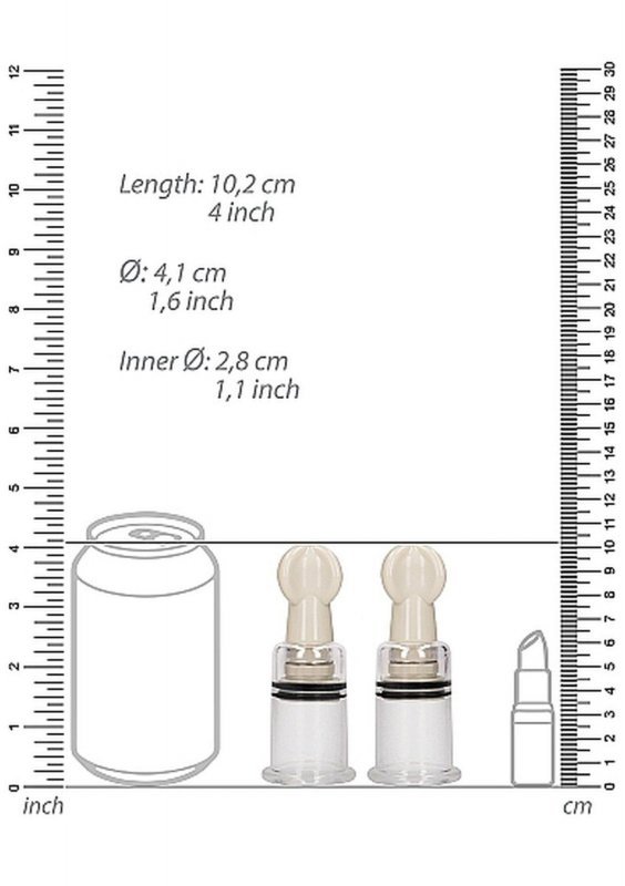 Pompeczki do sutków Nipple Suction M