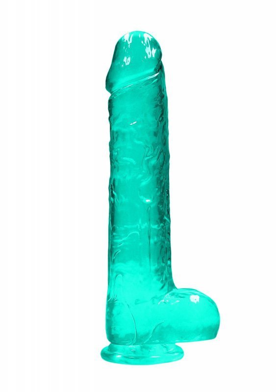 Żelowy penis dildo z przyssawką 25 cm 