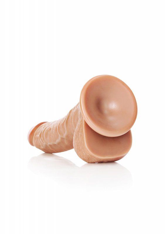 Jak prawdziwy penis dildo na przyssawce 20 cm