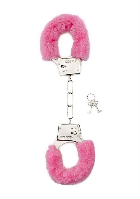 Furry handcuffs - pink