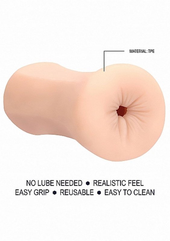Self lubrication masturbator anal - flesh