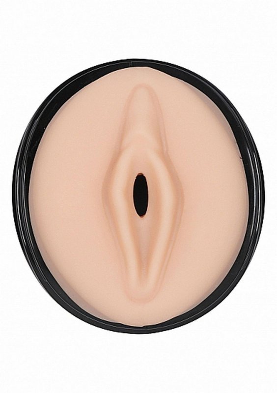 Self lubrication easy grip masturbator xl vaginal - flesh