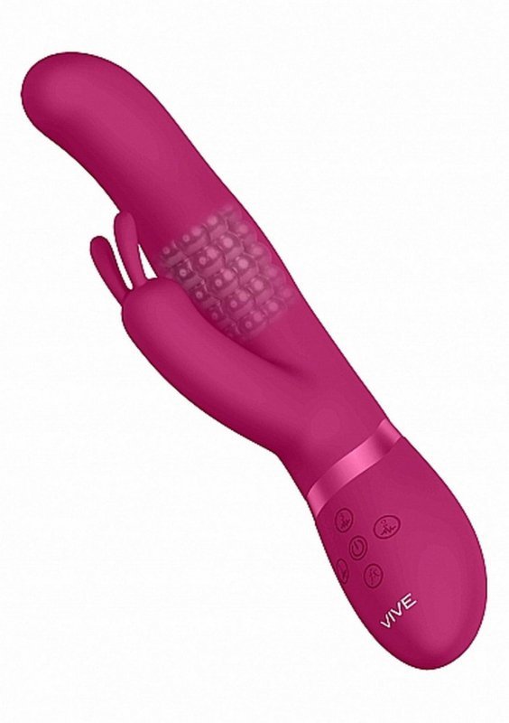 Izara - rotating beads rabbit - pink