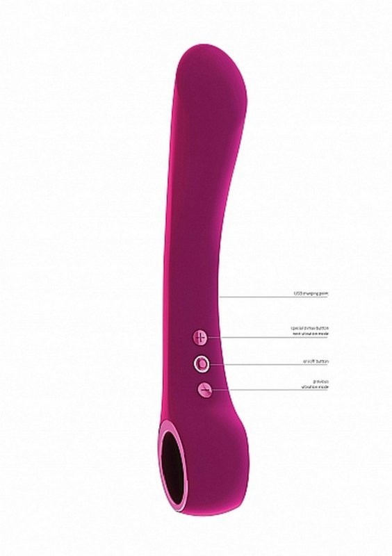 Wibrator sex masażer stymulator punktu g fioletowy