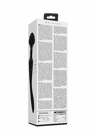Stylowy wibrator wand masażer łechtaczki czarny Shiatsu