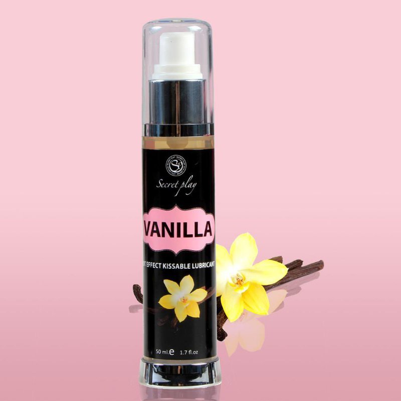 Rozgrzewający jadalny lubrykant wanilia 50 ml