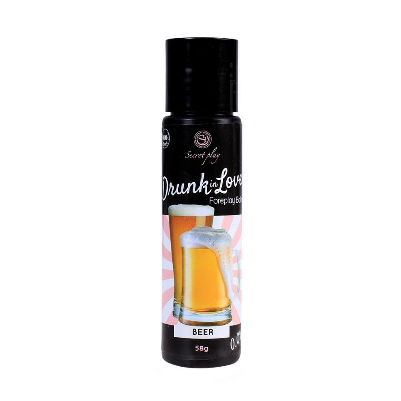 Jadalny kremowy żel intymny beer 60 ml
