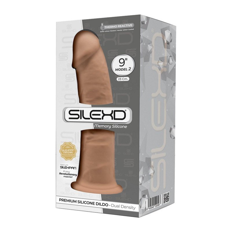 Realistyczne długie dildo żylaste 23 cm