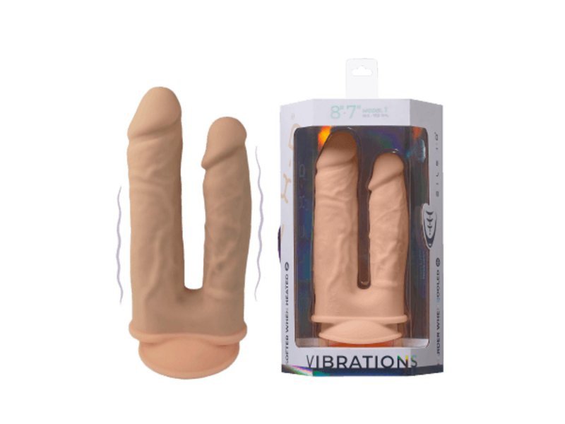 Dildo SD.Model 1 (8&quot;&amp;7&quot;) flesh box motor + lrs