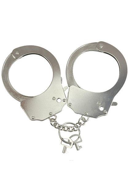 Kajdanki metalowe Metallic Handcuffs