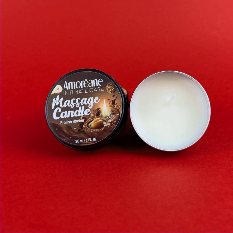 Świeca do masażu erotycznego Praline Rocher (30ml)
