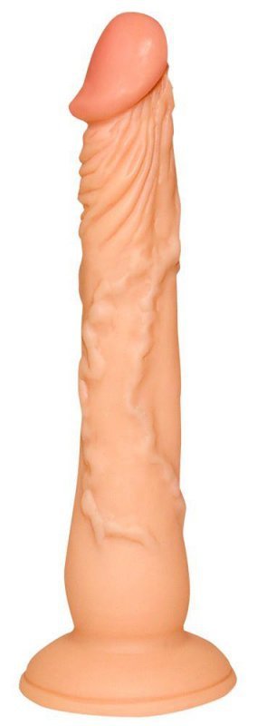 Realistyczne wąskie dildo penetrator pochwy 18 cm
