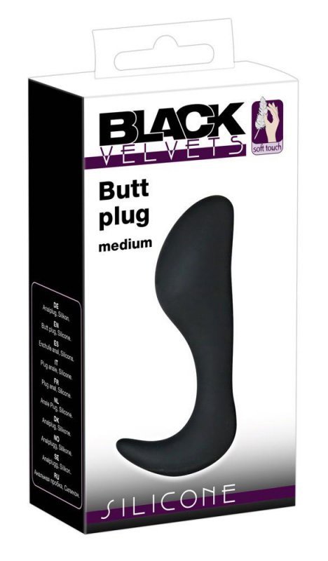 Wyprofilowany korek analny plug do stymulacji prostaty