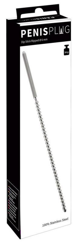 Długi stalowy dilator wtyk drut do penisa 6mm