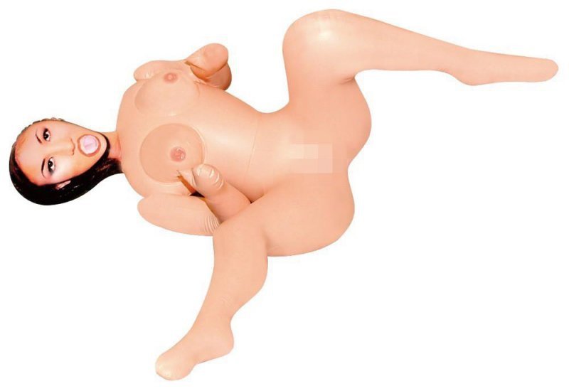Dmuchana sex lalka trzy ciasne otwory wagina anus