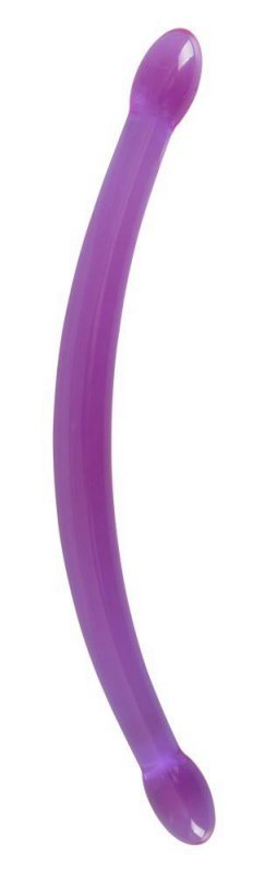 Długie giętkie dwustronne dildo dla lesbijek 44 cm