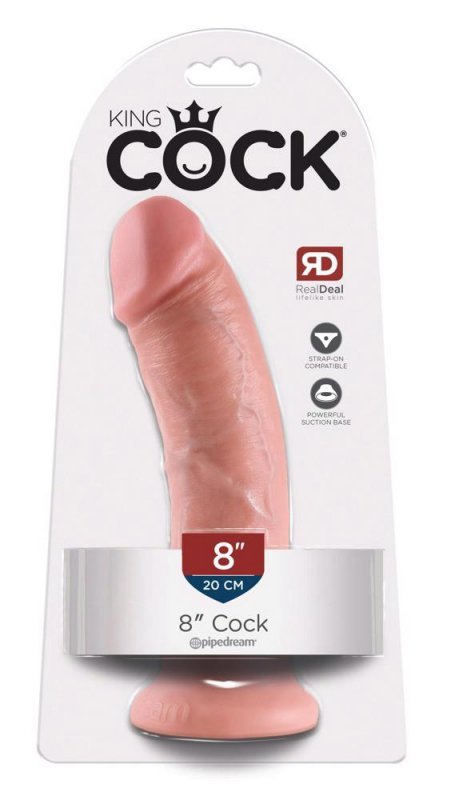 Realistyczne dildo cyber skóra z przyssawką 20 cm