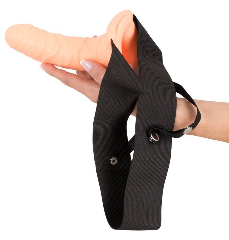 Realistyczne twarde dildo strap on proteza penisa 18 cm