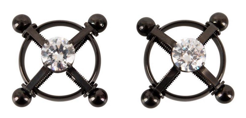 Klamerki na sutki z brylantem Bad Kitty jewellery 