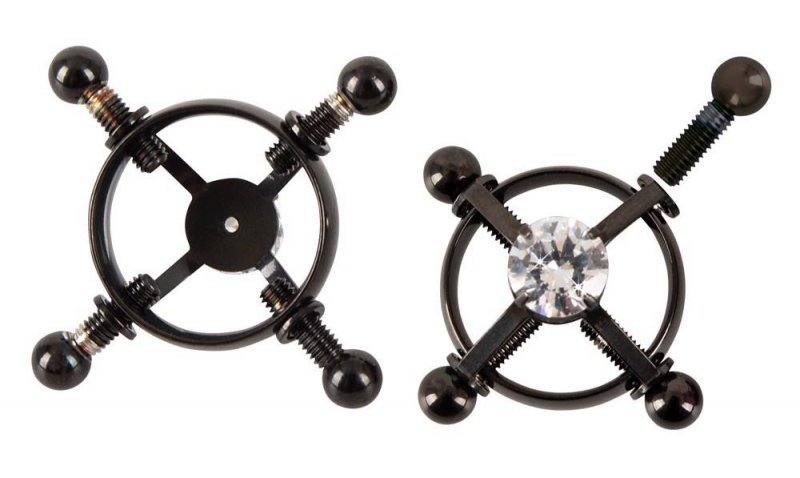 Klamerki na sutki z brylantem Bad Kitty jewellery 