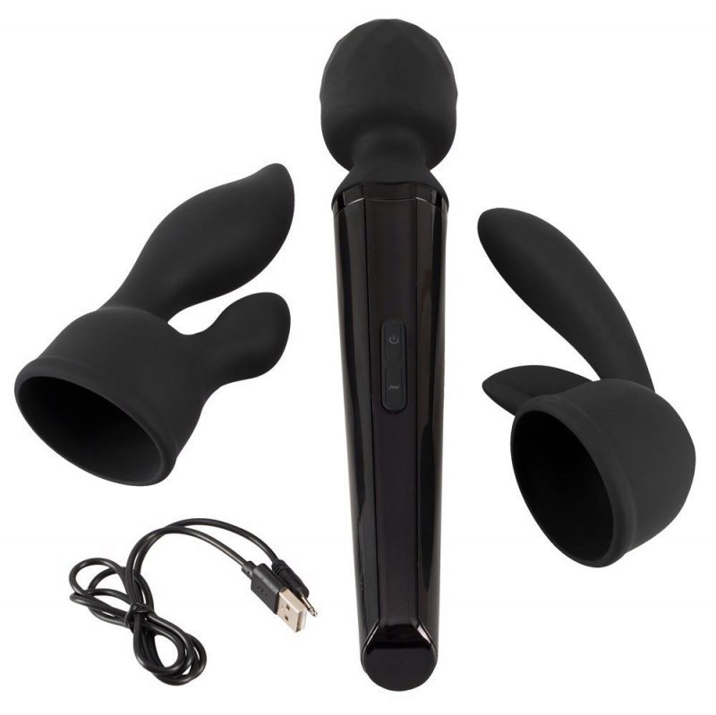 Massage wand &amp; 2 attachments