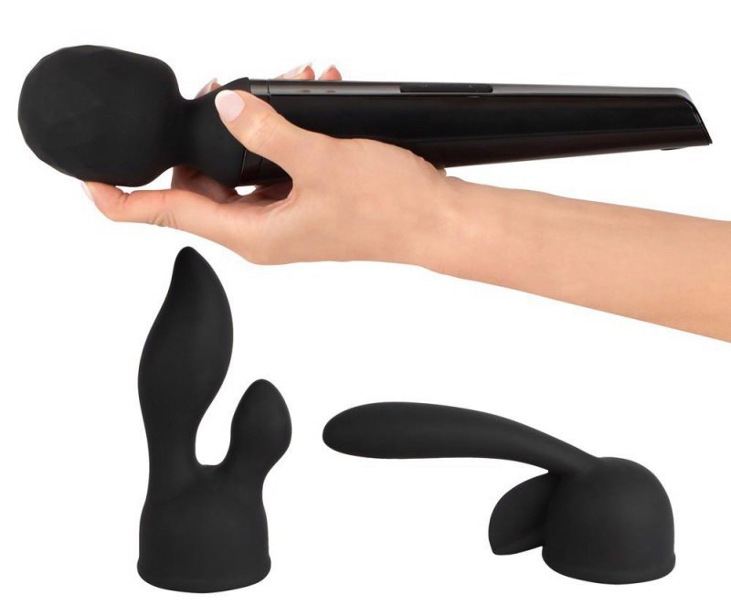 Massage wand &amp; 2 attachments