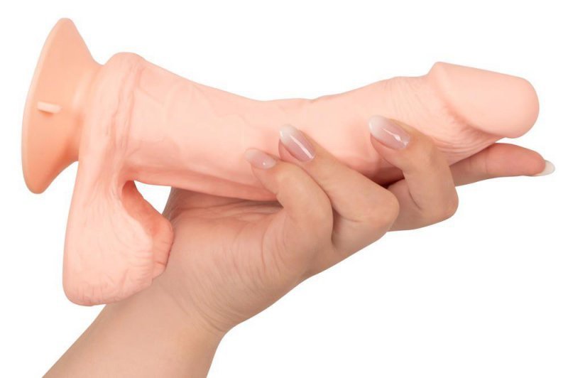 Realistyczne wibrujące dildo na przyssawce z pilotem 28,8 cm
