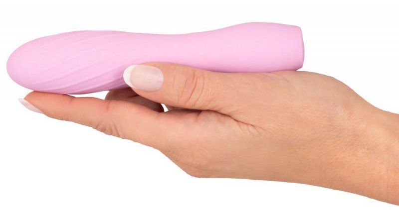 Cuties mini wibrator masażer z wypustkami różowy