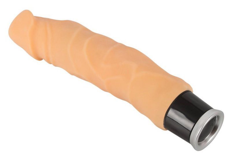 Realistyczny wibrator z cyber skóry sztuczny penis 23 cm