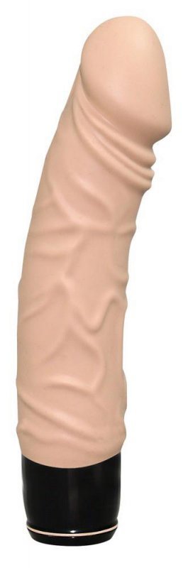 Naturalny zakrzywiony wibrator stymulator punktu g 21 cm