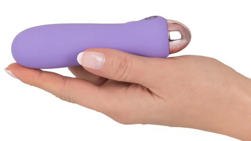 Cuties stylowy poręczny mini wibrator seks masażer fioletowy
