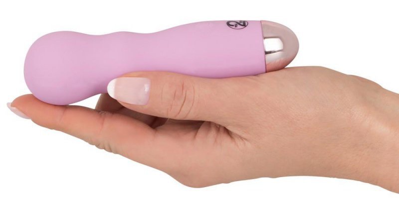 Cuties stylowy poręczny mini wibrator seks masażer różowy