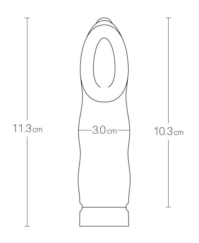 Wibrujący mini masażer stymulator łechtaczki różowy