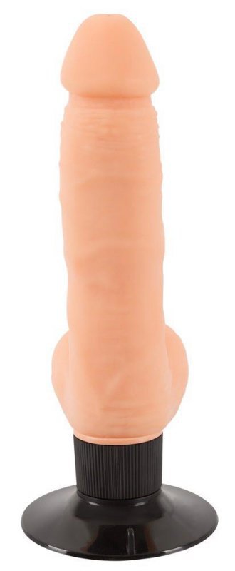 Naturalny wibrator sztuczny penis na przyssawce 20 cm