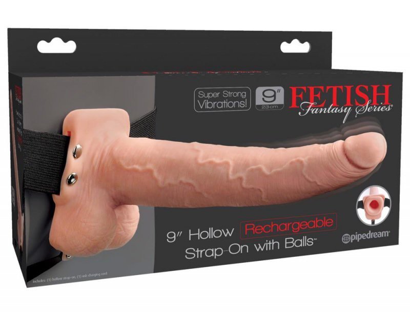 Duże żylste dildo z wibracją strap on proteza przedłużka penisa z jądrami