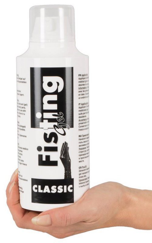 Rożluźniający lubrykant do fistingu 500 ml + płyn do czyszczenia sex zabawek