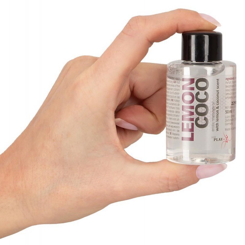 Olejek do masażu erotycznego Just Play lemon coco 50ml