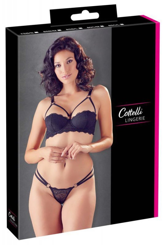 Cottelli podniecająca bielizna erotyczna komplet 85C/L