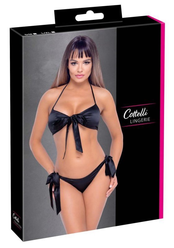 Seksowna bielizna komplet kokardy Cottelli L/XL