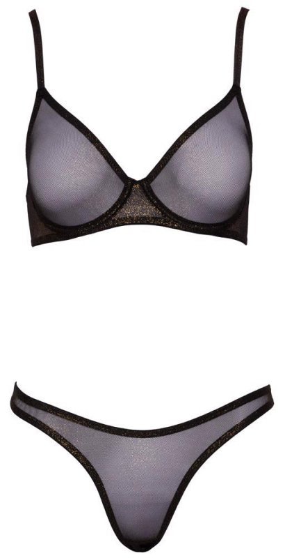 Sex bielizna Cottelli biustonosz + stringi 85B/L