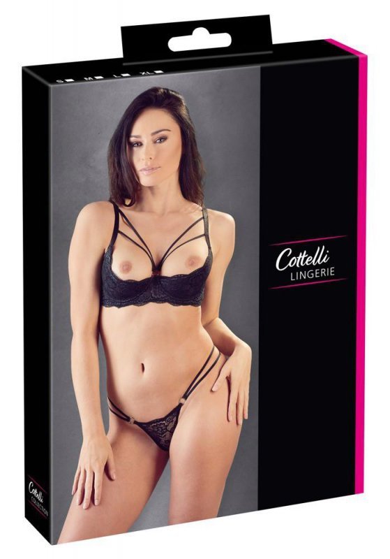 Zestaw bielizny erotycznej odkrytej Cottelli 80C/M