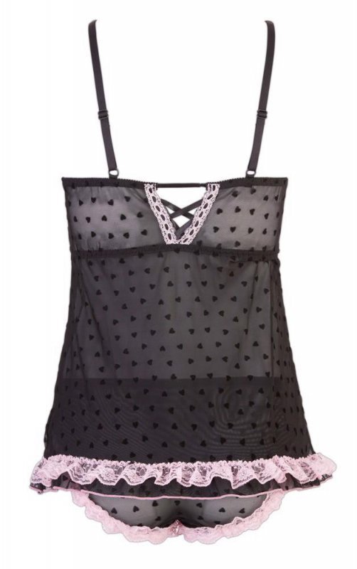Seksowna bielizna Cottelli top + majteczki M