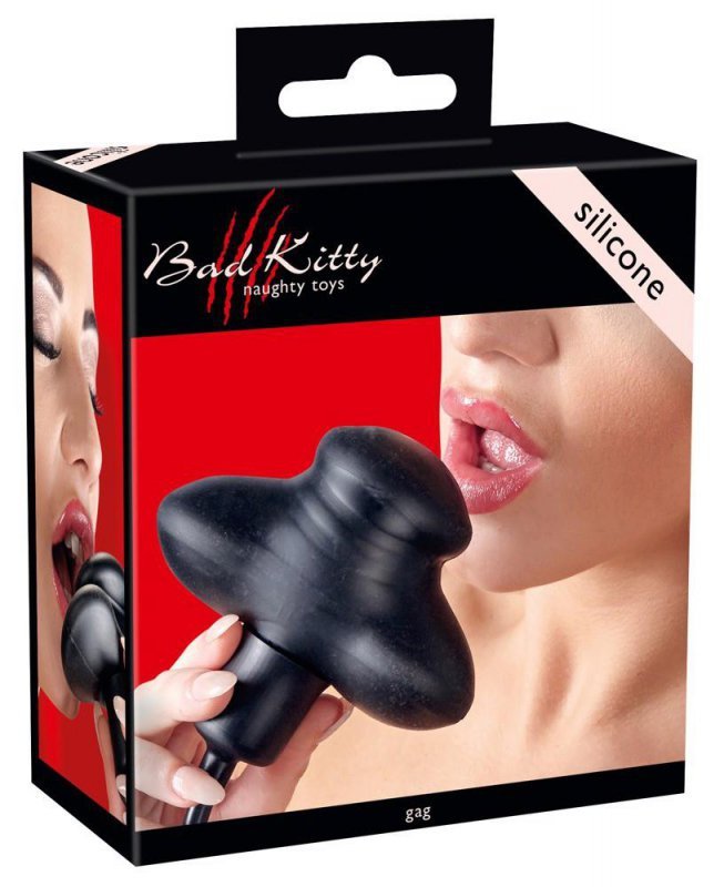 Knebel do ust bondage bdsm nadmuchiwany pompowany