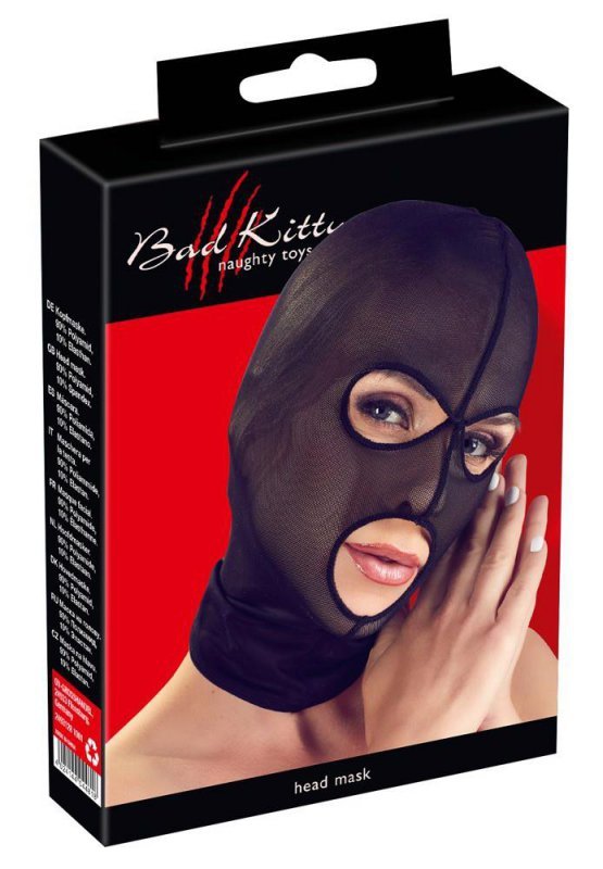 Maska na całą głowę kominiarka Bad Kitty Head Mask