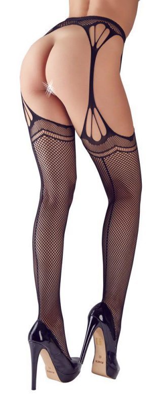 Erotyczne sex pończochy z pasem Cottelli S-L