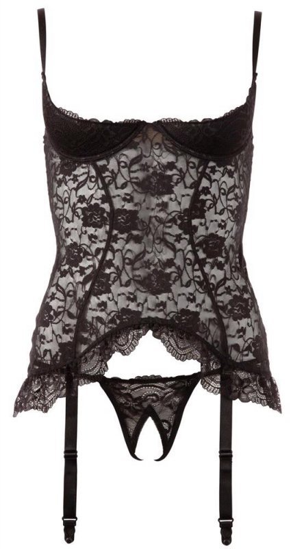 Odkryte piersi bielizna erotyczna Cottelli 85C/XL