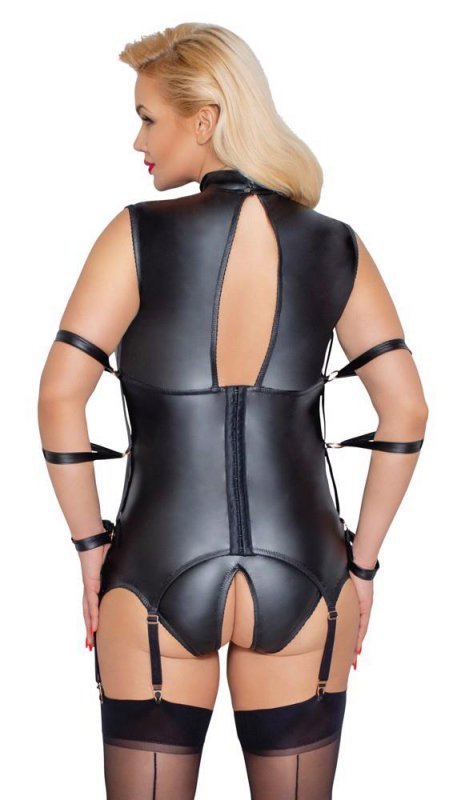Błyszcząca seksowna bielizna Cottelli 2XL