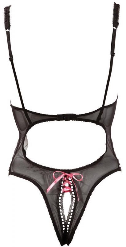 Seksowna bielizna body z otworem Cottelli 80B/M